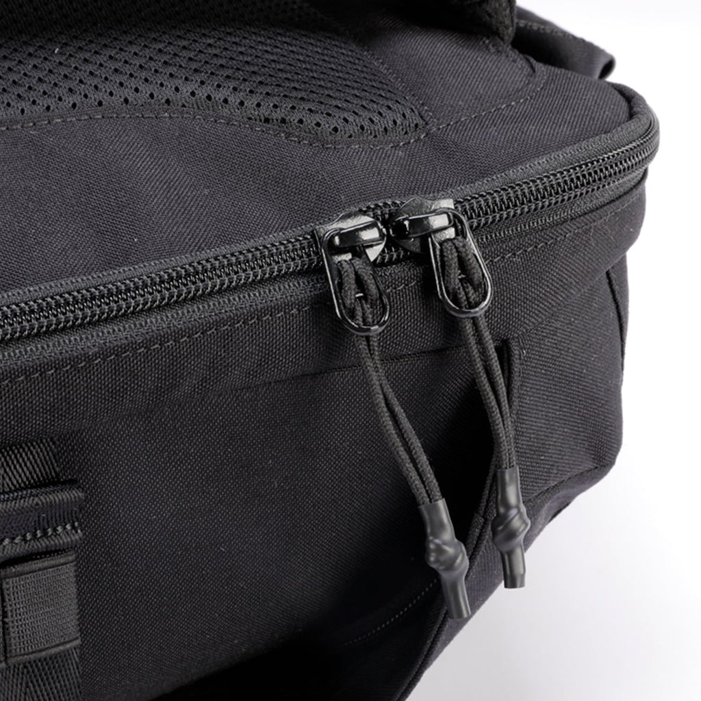 Waterproof Travel Laptop Backpack Shoe Compartment Black Mesh Compression Straps Carry-on - Image 7