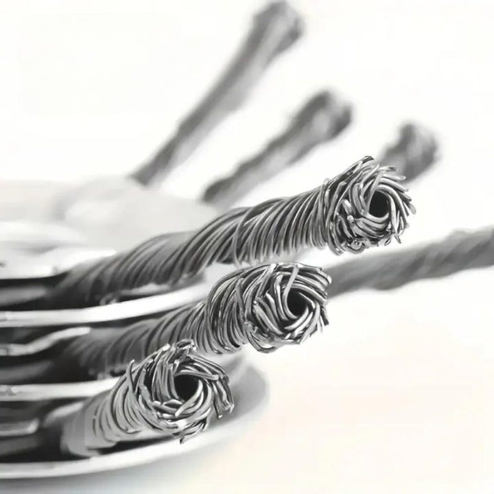 Weed Trimmer Head and Grass Replacement for Electric with Heavy-Duty Twisted Steel Wire - Image 3