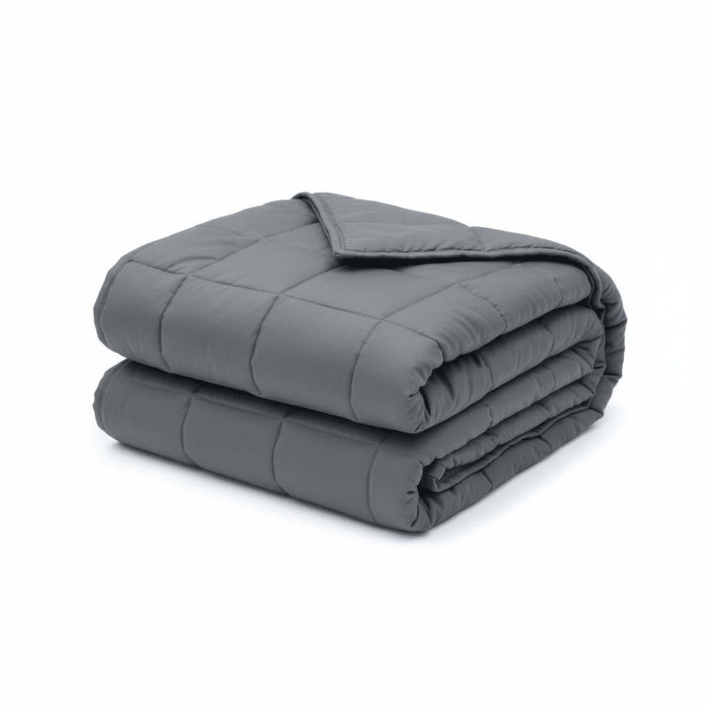 Weighted Blanket for Sleep Bed Anxiety Quilted Cotton Matte Throw - Image 6