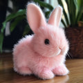 Weighted Stuffed Bunny with Soft Plush Fur and Realistic Features for Emotional Support - Image 1