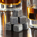 Whiskey Cubes Ice and Soapstone Stones with Reusable Chilling Rocks Set of 9 Cool - Image 1