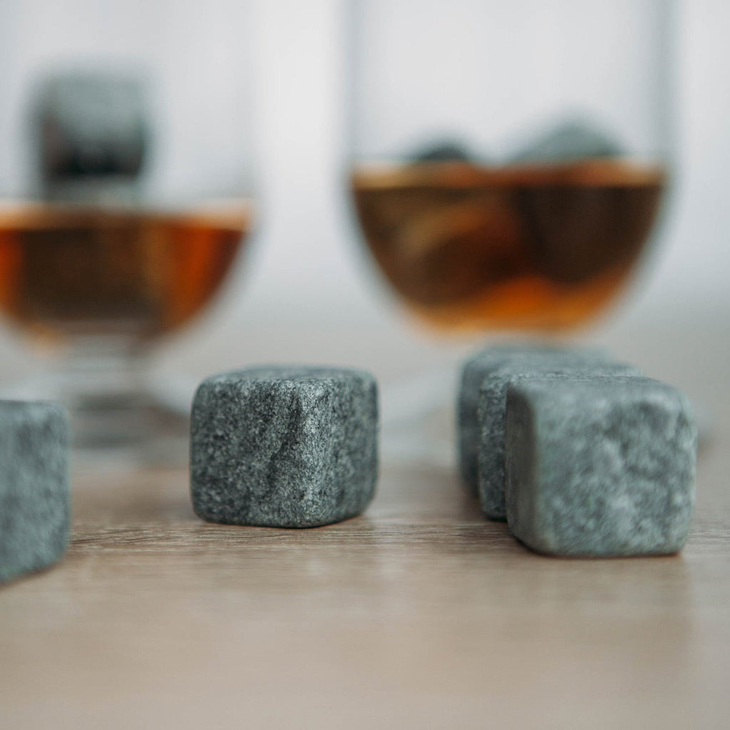 Whiskey Cubes Ice and Soapstone Stones with Reusable Chilling Rocks Set of 9 Cool - Image 3