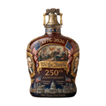 Whiskey Decanter Commemorative Ceramic Liberty Bell Stopper Patriotic Gold Accents - Image 1