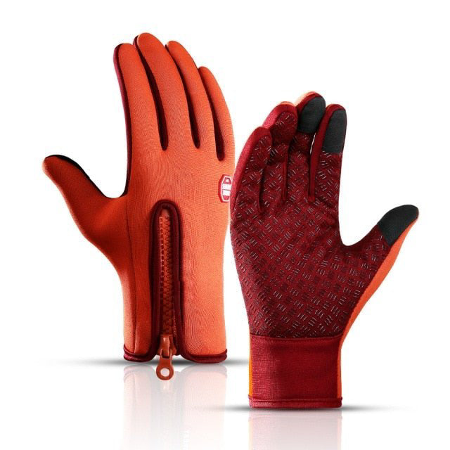 Cold-Weather Thermal Gloves Touchscreen Sport Fit