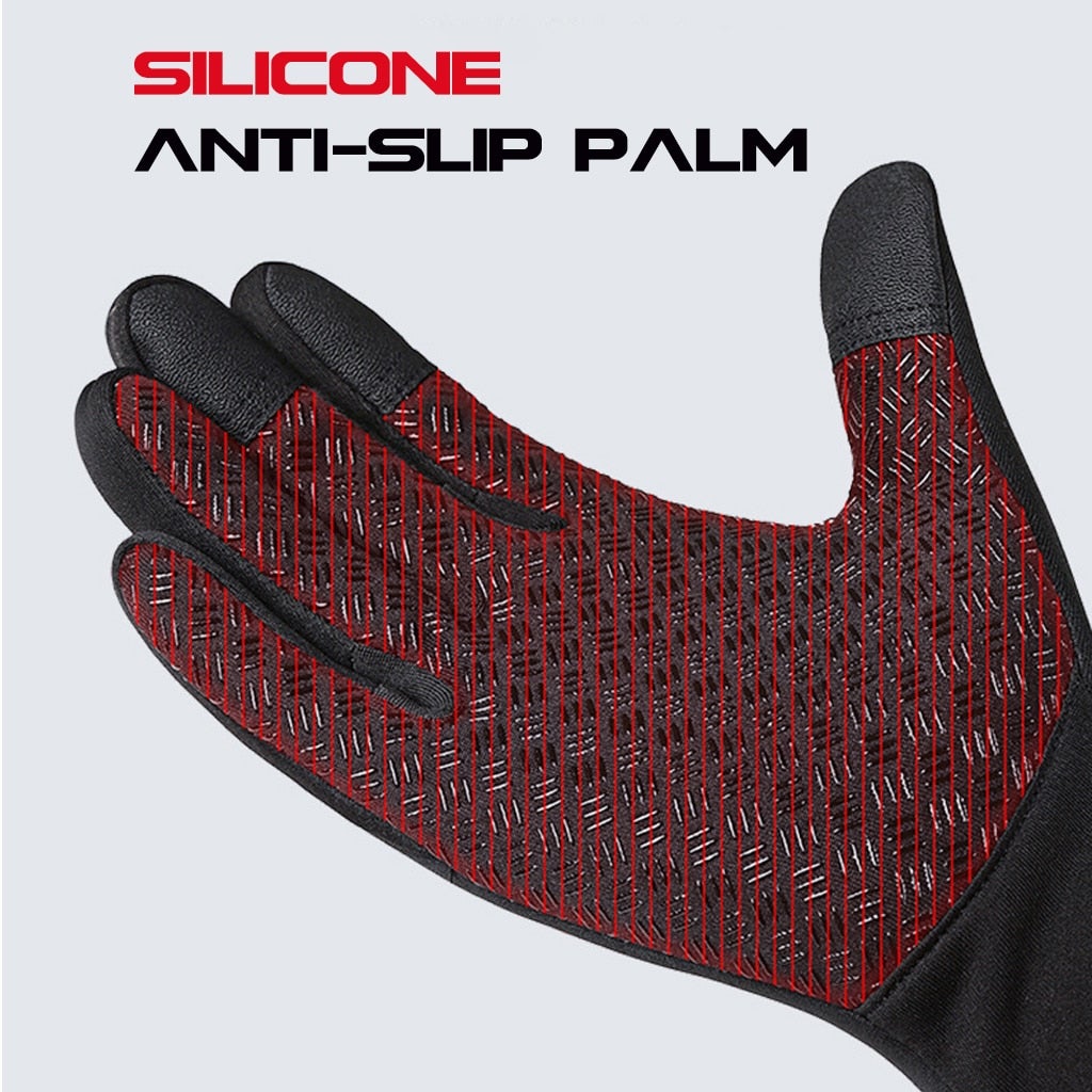 Cold-Weather Thermal Gloves Touchscreen Sport Fit