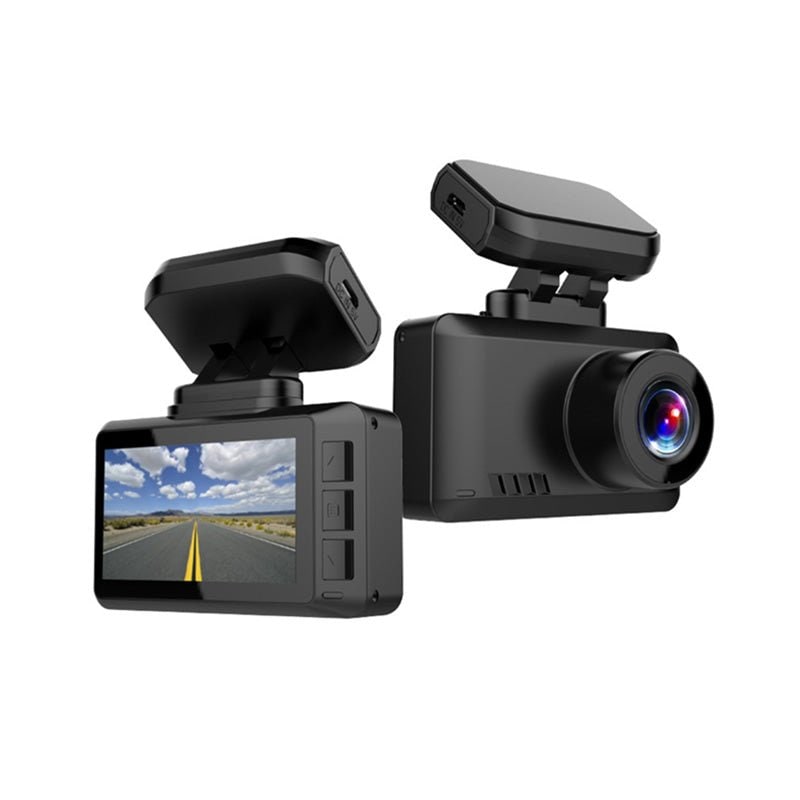 Wireless 4K Dashboard Camera for Car with GPS and Ips Screen - Image 1