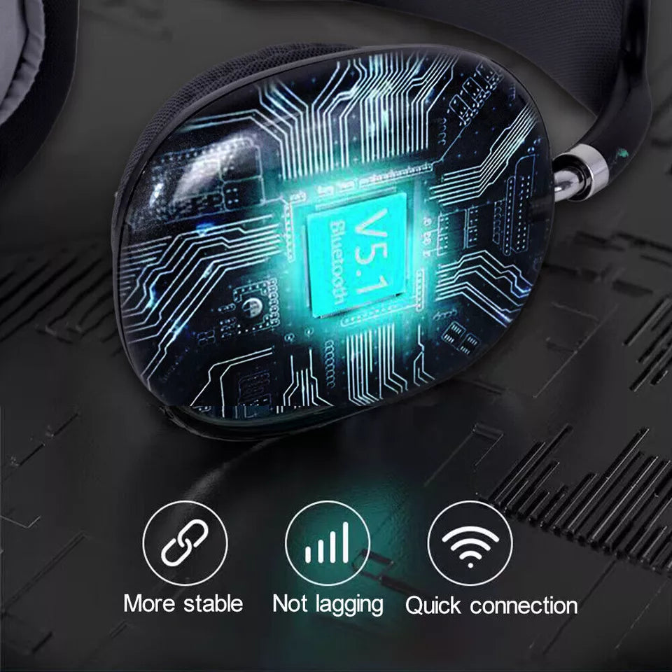 Wireless Noise‑Cancelling Over‑Ear Headphones