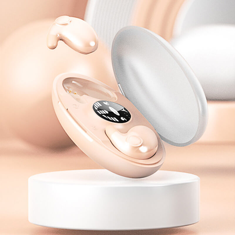 Wireless Sleep Earbuds Ultra-Small Noise-Blocking Earphones for Night Use