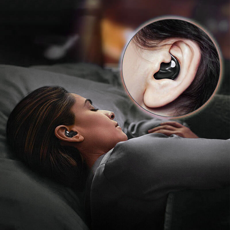 Wireless Sleep Earbuds Ultra-Small Noise-Blocking Earphones for Night Use