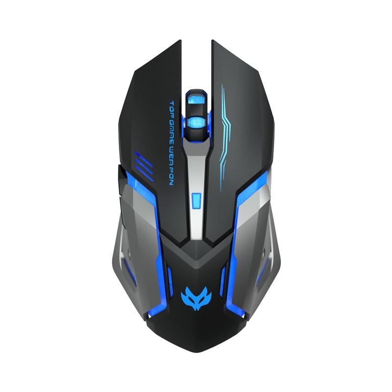 Wireless Gaming Mouse with Ergonomic Design LED Backlighting and Rechargeable Battery - Image 2