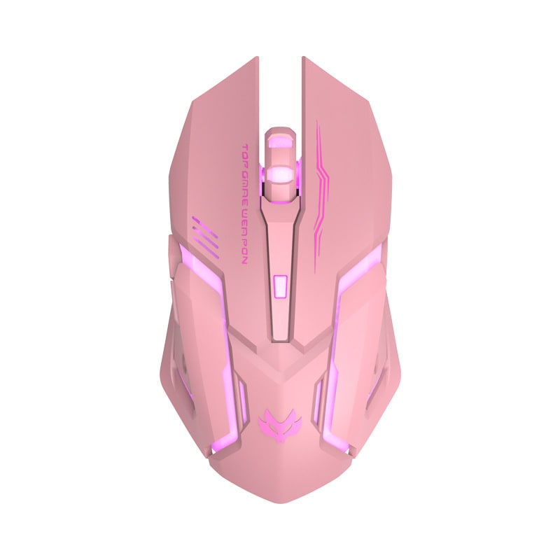 Wireless Gaming Mouse with Ergonomic Design LED Backlighting and Rechargeable Battery - Image 4