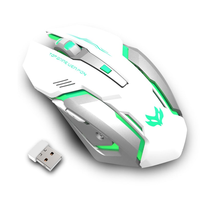Wireless Gaming Mouse with Ergonomic Design LED Backlighting and Rechargeable Battery - Image 7