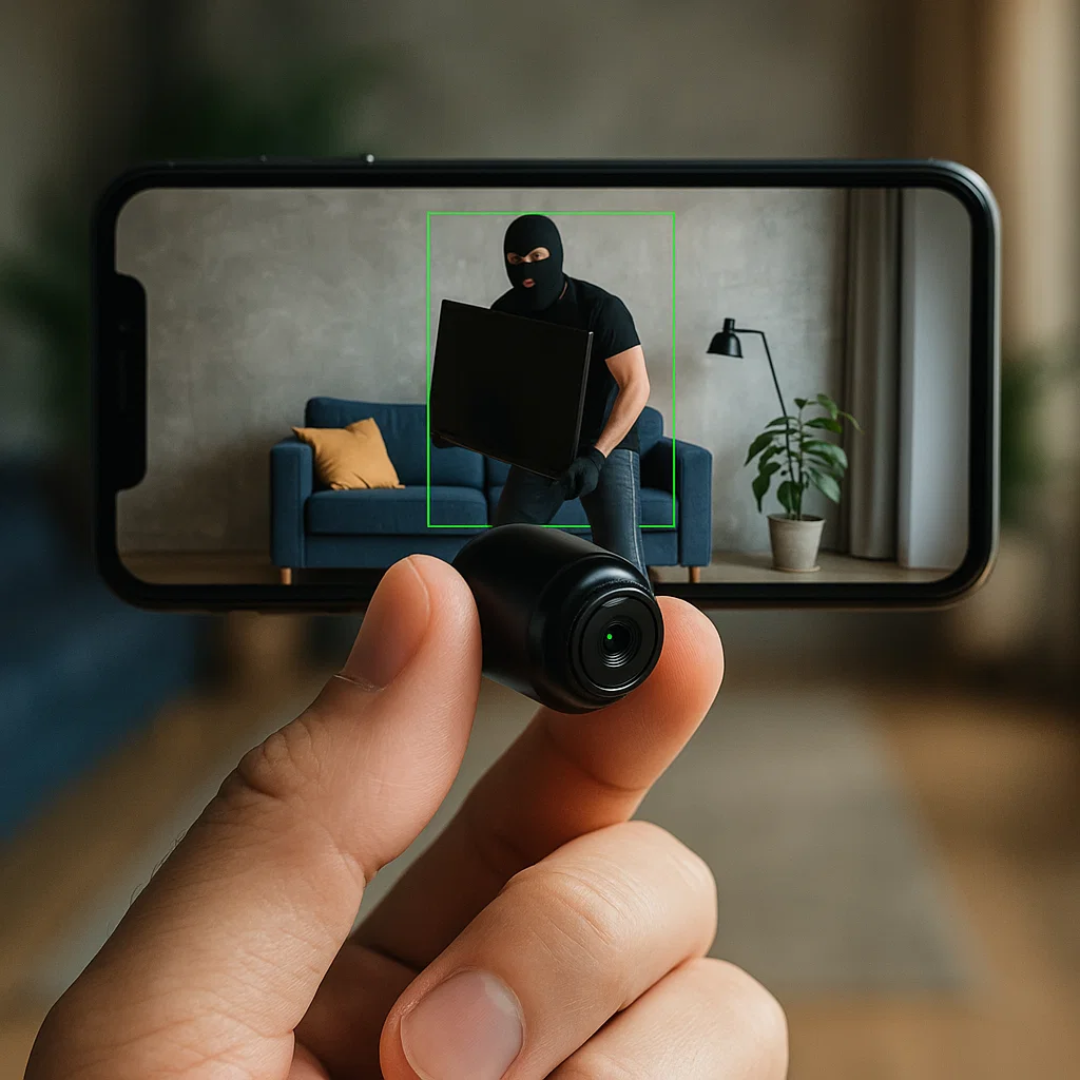 Wireless Mini Security Camera for House System with Night Vision and Hidden Compact Design - Image 1