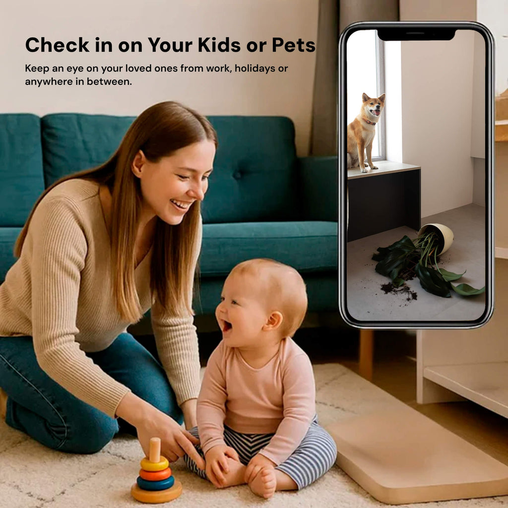 Wireless Mini Security Camera for House System with Night Vision and Hidden Compact Design - Image 5