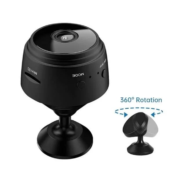 Wireless Mini Security Camera with Magnetic Mount and Night Vision for Vehicles - Image 3