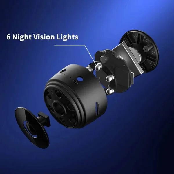Wireless Mini Security Camera with Magnetic Mount and Night Vision for Vehicles - Image 6