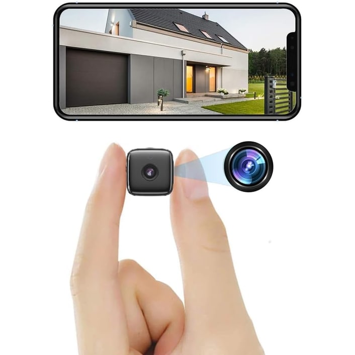 Wireless Security Camera Indoor Mini Spy Night Vision Motion Detection - Image 1