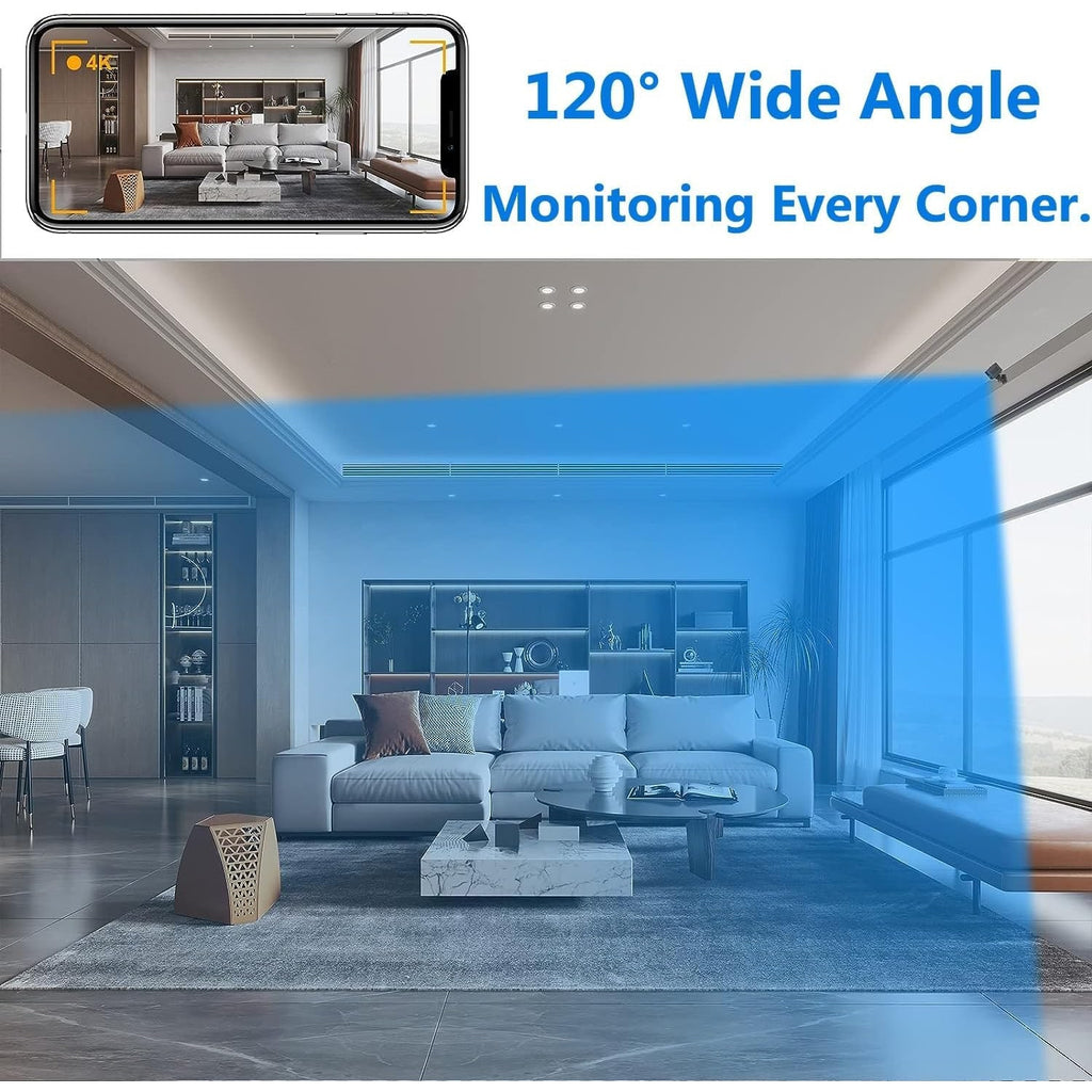 Wireless Security Camera Indoor Mini Spy Night Vision Motion Detection - Image 2