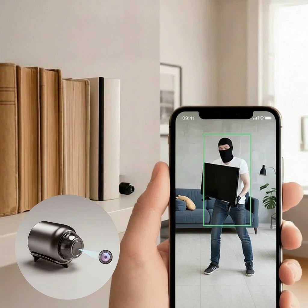 Wireless Security Camera Mini Spy with Motion Detection and Night Vision - Image 3