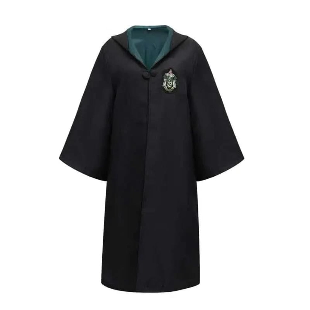 Wizard Robe Costume with Embroidered Crest and Hood - Image 2