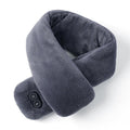 Women's Heated Scarf Neck Wrap with Plush Fleece and Vibration Massage for Cashmere - Image 1
