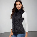 Women's Heated Vest with Electric Quilted Design and Stand Collar for Lightweight - Image 2