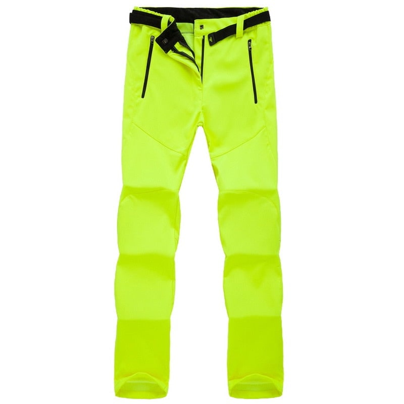 Women's Hiking Trekking and Climbing Pants with Fleece Lining and Zippered Pockets - Image 10