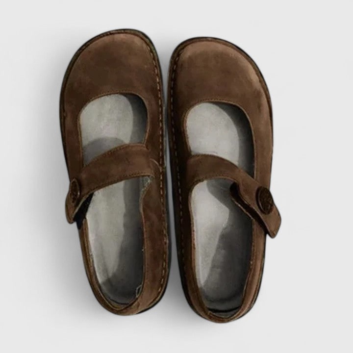 Women's Mary Jane Shoes with Adjustable Strap and Cushioned Insole - Image 3