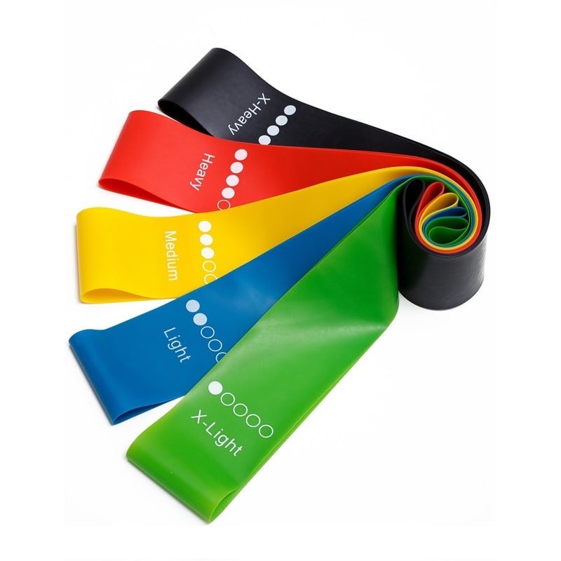 Workout Resistance Bands with Handles and Loop Design for Exercise Elastic Training - Image 10