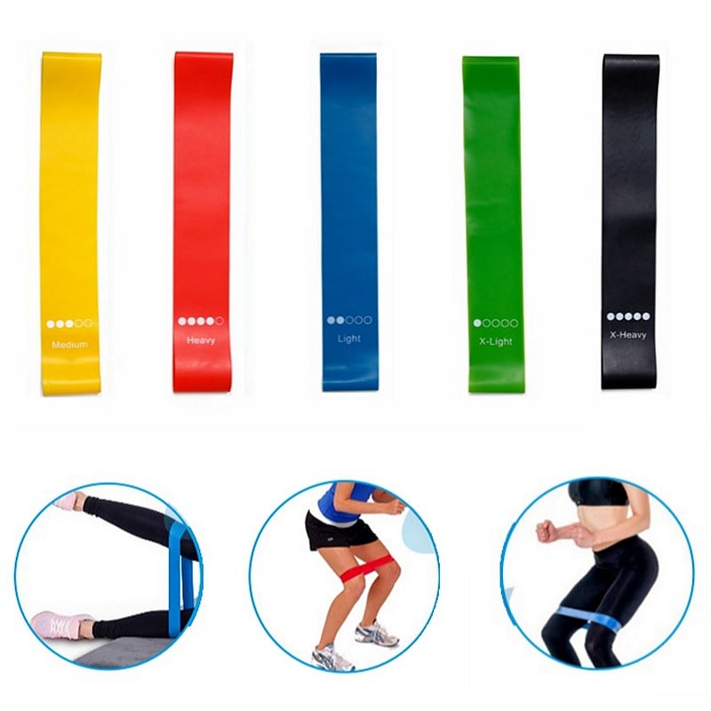 Workout Resistance Bands with Handles and Loop Design for Exercise Elastic Training - Image 8