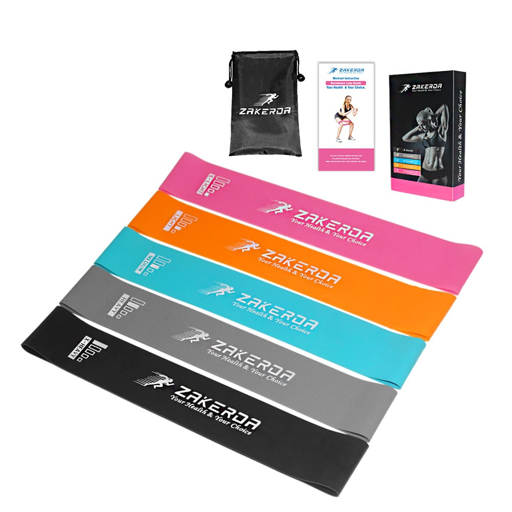 Workout Resistance Bands with Handles and Loop Design for Exercise Elastic Training - Image 9