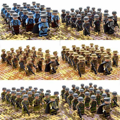 21pcs Army Soldier Building Block Set for Kids