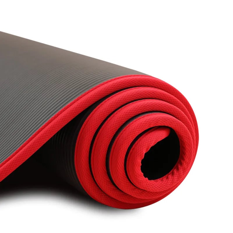 Yoga Mat Foldable Folding Exercise with 10mm Thick Foam Cushioning and Non-Slip Surface - Image 4