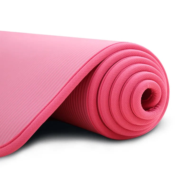 Yoga Mat Foldable Folding Exercise with 10mm Thick Foam Cushioning and Non-Slip Surface - Image 6