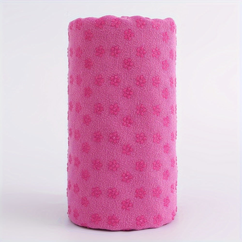 Yoga Mat Towel Microfiber Non Slip Grip Dots Portable Quick Dry Non-slip - Image 1