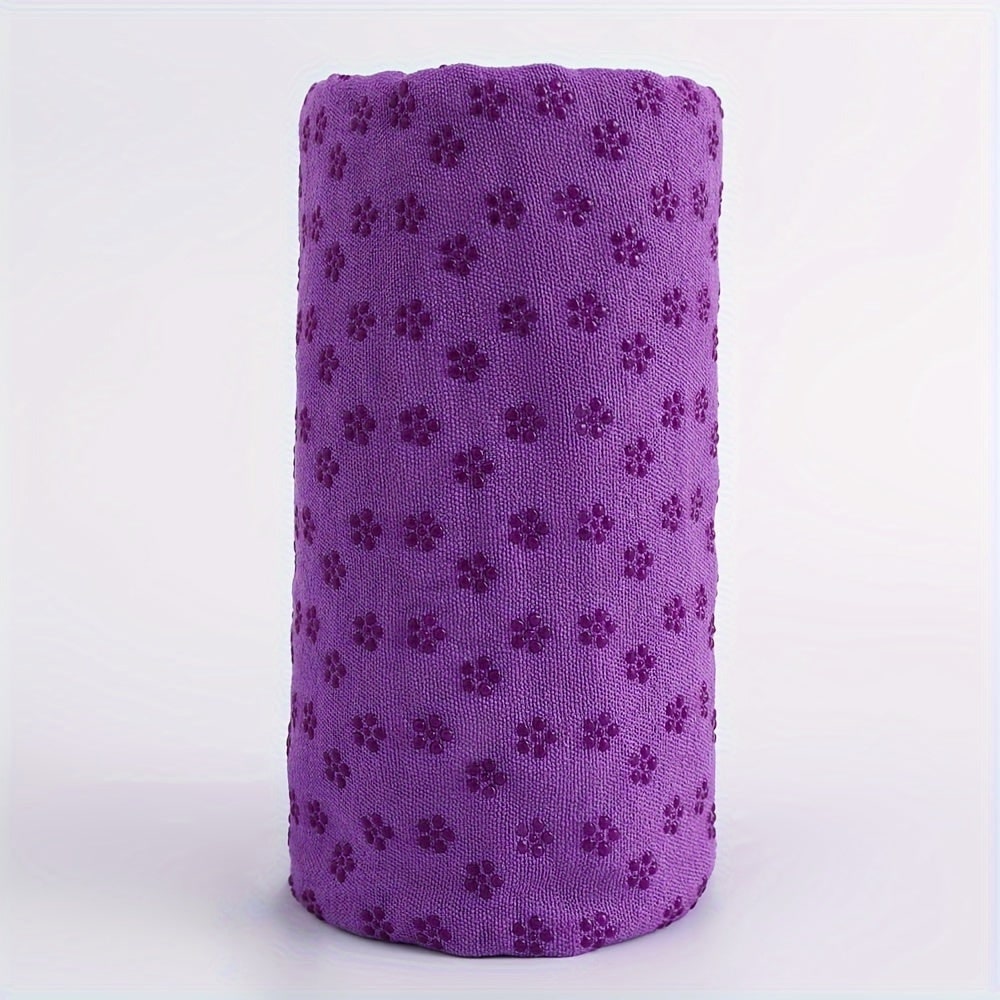 Yoga Mat Towel Microfiber Non Slip Grip Dots Portable Quick Dry Non-slip - Image 11