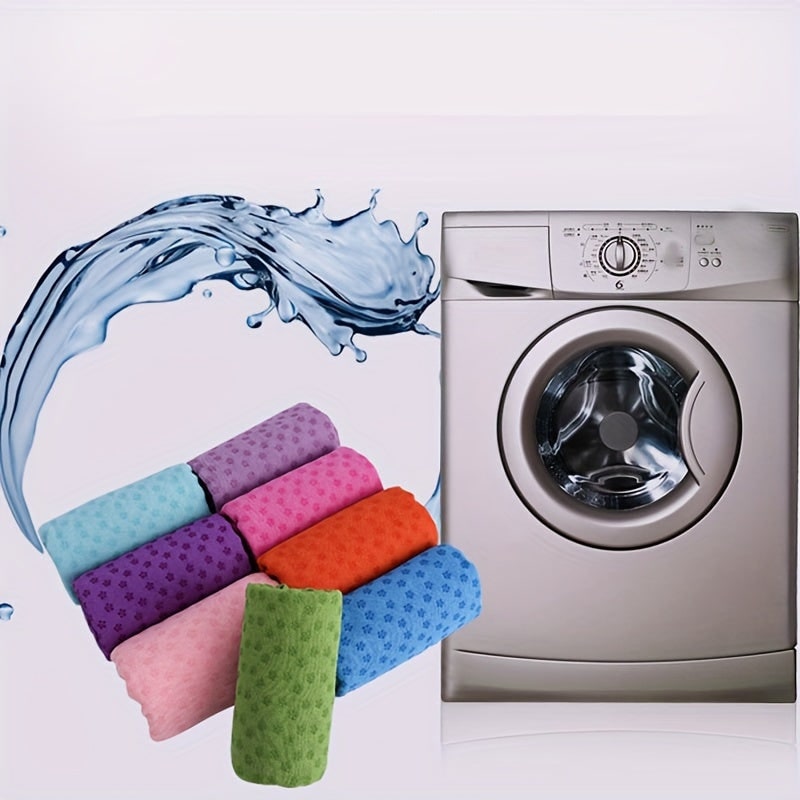 Yoga Mat Towel Microfiber Non Slip Grip Dots Portable Quick Dry Non-slip - Image 7
