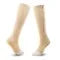 Zipper Compression Socks with Open Toe and Knee High Graduated Support for Travel - Image 17
